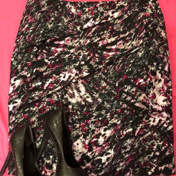 Worthington Black Multi Color Skirt - Picture 5 of 5